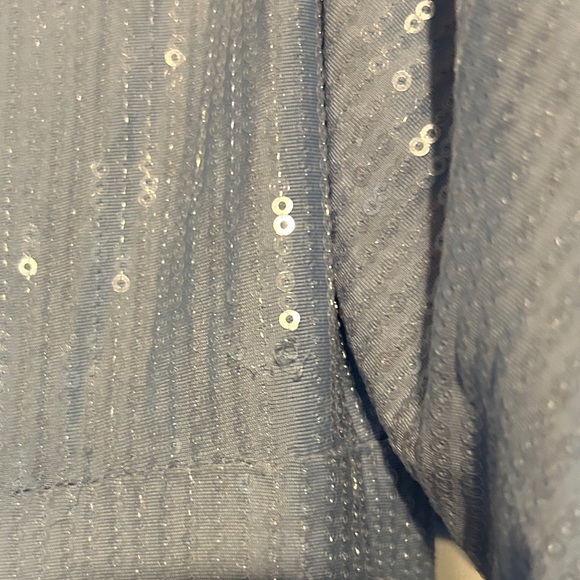 Elegant Blue Midi Dress - Picture 9 of 9